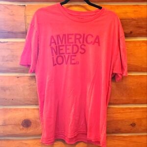 Raygun America Needs Love T Shirt